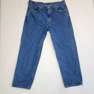 Levi's 550 Relaxed Fit Jeans Mens 40x32 Blue Denim Tapered Leg Cotton